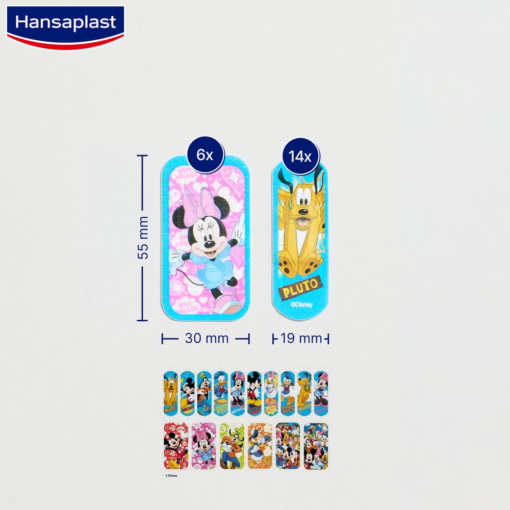 Hansaplast MICKEY AND FRIENDS 20 St Pflaster