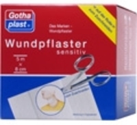 GOTHAPLAST Wundpfl.sensitiv 8 cmx5 m 1 St Pflaster
