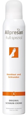 Allpresan fuß spezial Nr. 4 SCHAUM-CREME Hornhaut & Schrunden 200 ml Schaum