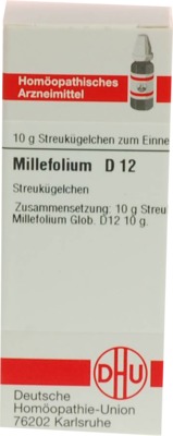 MILLEFOLIUM D 12 Globuli 10 g Globuli