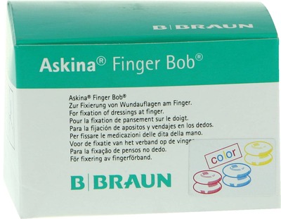 ASKINA Finger Bob farbig 50 St Verband