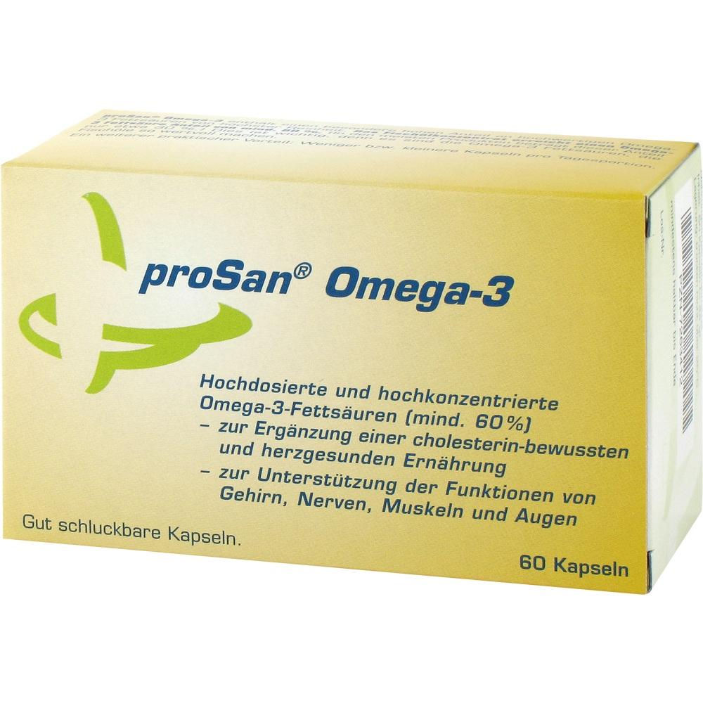PROSAN Omega-3 Kapseln 60 St Kapseln