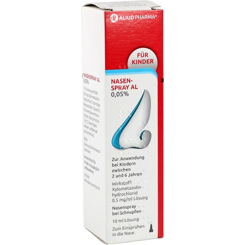 Nasenspray AL 0,05 % bei Schnupfen