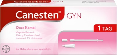 Canesten GYN Once Kombi zur Behandlung von Scheidenpilz 1 Packung Kombipackung
