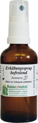 ERKÄLTUNGSSPRAY befreiend Raumspray 50 ml Spray