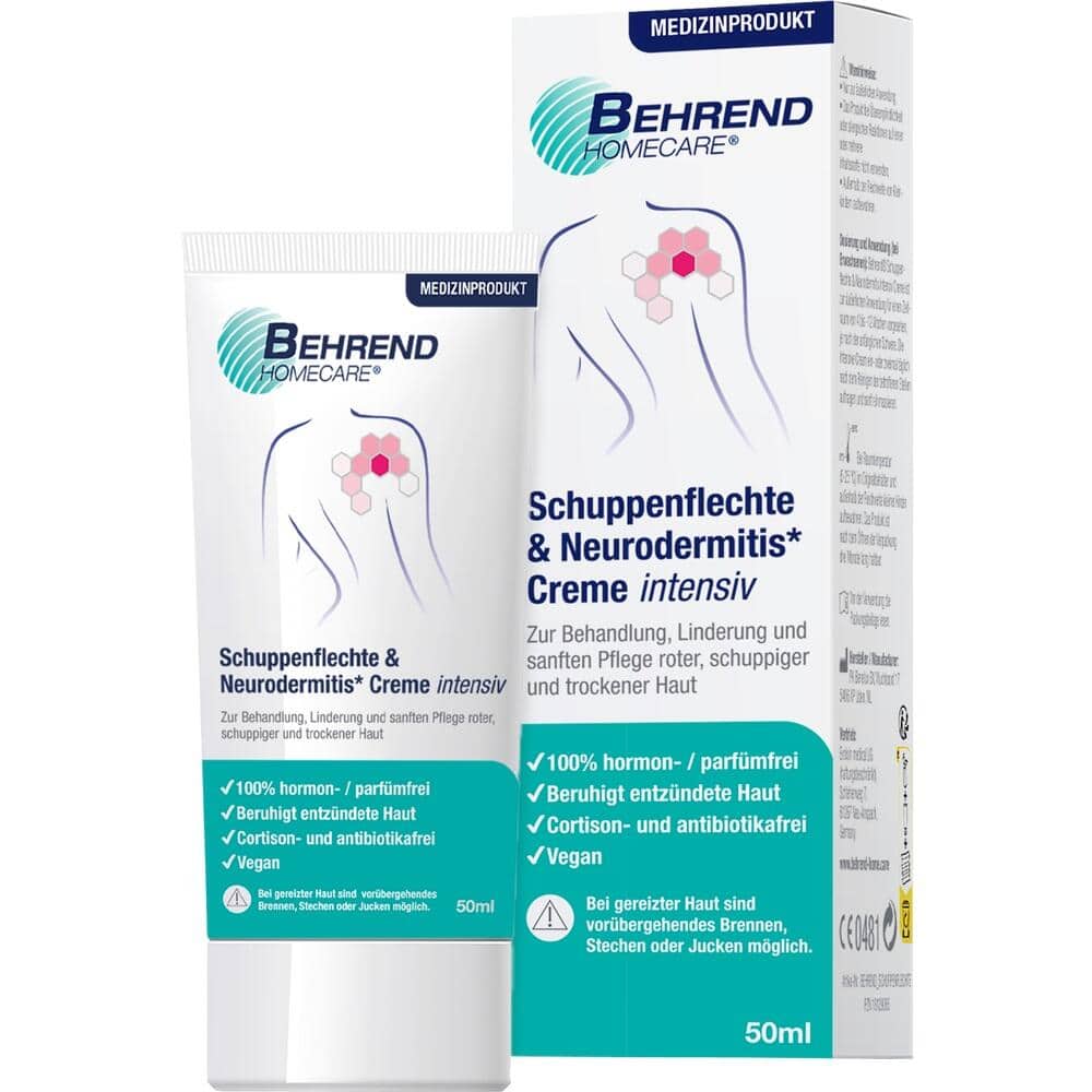 Behrend Schuppenflechte & Neurodermitis Creme intens 50 ml Creme