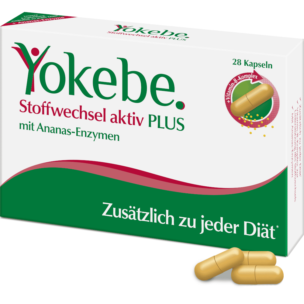 Yokebe Plus Stoffwechsel aktiv 28 St Kapseln