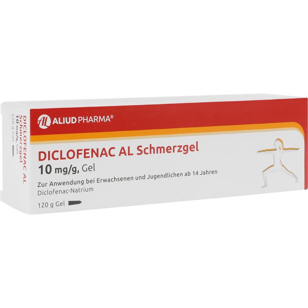 Diclofenac AL Schmerzgel 10 mg / g für akute Muskelschmerzen bei Erwachsenen