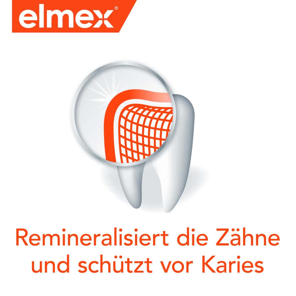 elmex KARIESSCHUTZ mentholfrei Zahnpasta ohne ätherische Öle 75 ml Zahnpasta