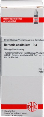 BERBERIS AQUIFOLIUM D 4 Dilution 50 ml Dilution