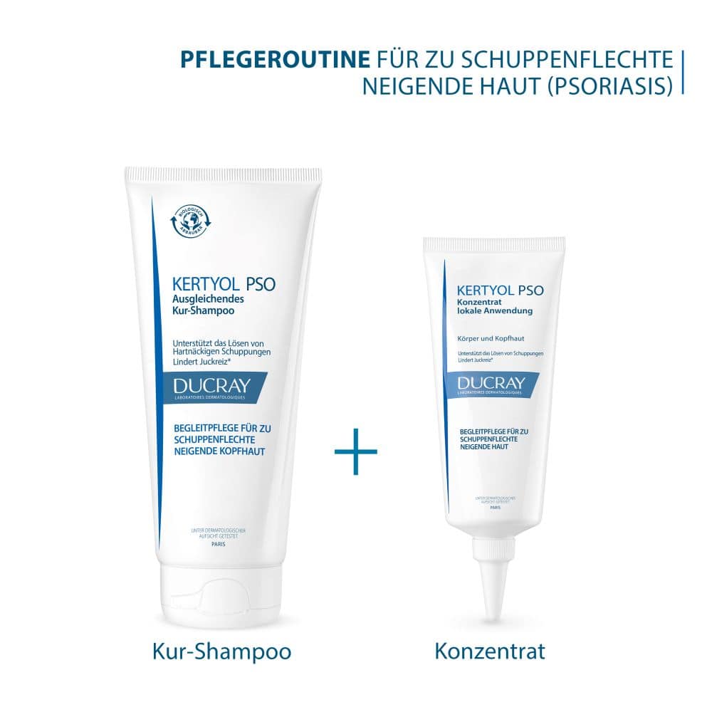 DUCRAY KERTYOL PSO Ausgleichendes Kur-Shampoo 200 ml Shampoo