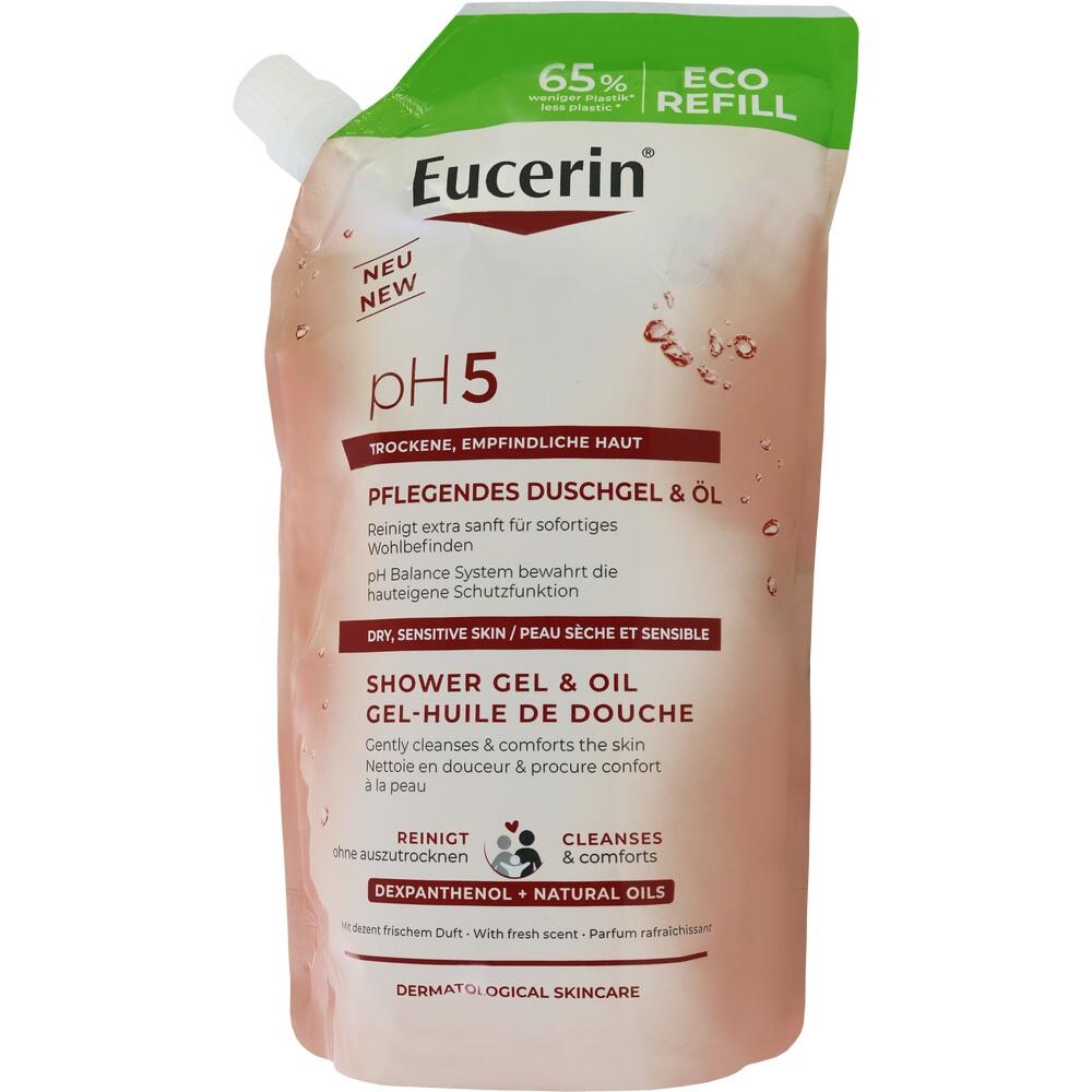 Eucerin pH5 Pflegendes Duschgel & Öl Nachfüllbeutel 400 ml Duschgel