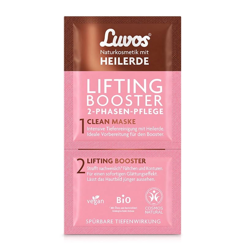 Luvos Lifting-Booster Liftingcreme, Clean-Maske Reinigungsmaske Gesicht mit Sofort-Effekt, 1x9,5ml (1er Pack)