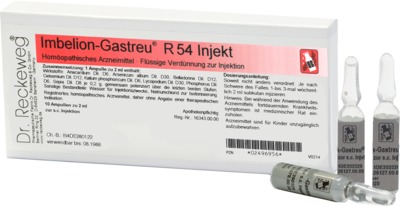 IMBELION-GASTREU R 54 Injekt Ampullen 10X2 ml Ampullen