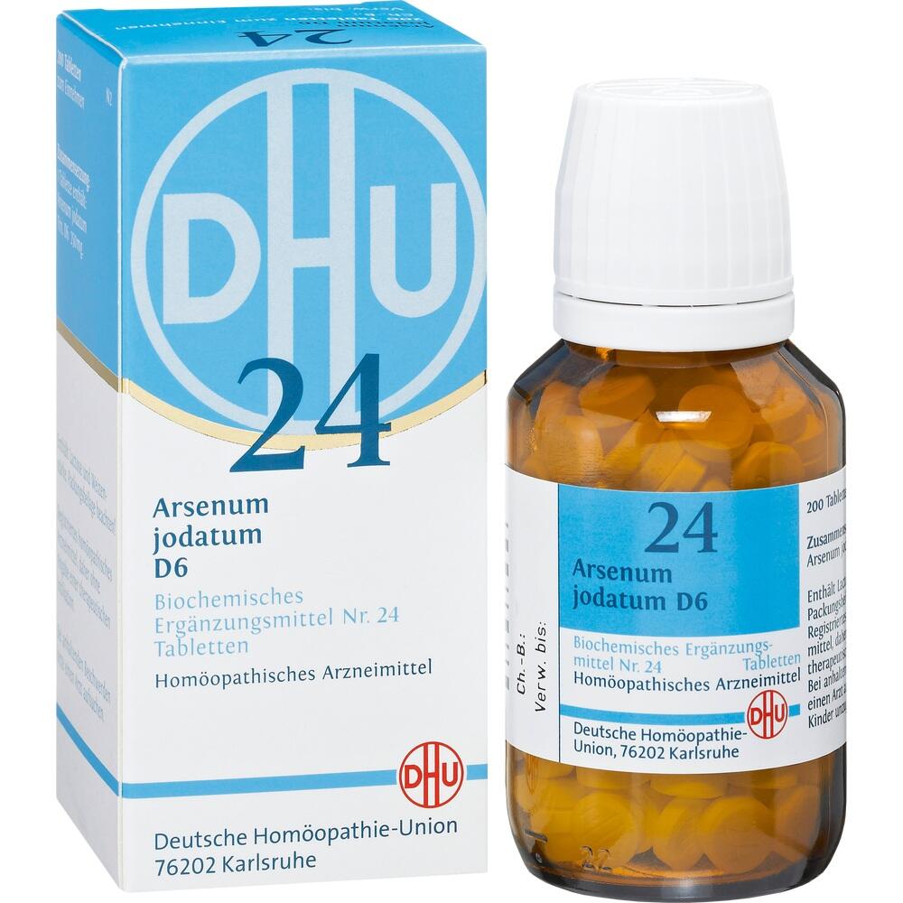 DHU Schüssler-Salz Nr. 24 Arsenum jodatum D 6 Tabletten 200 St Tabletten