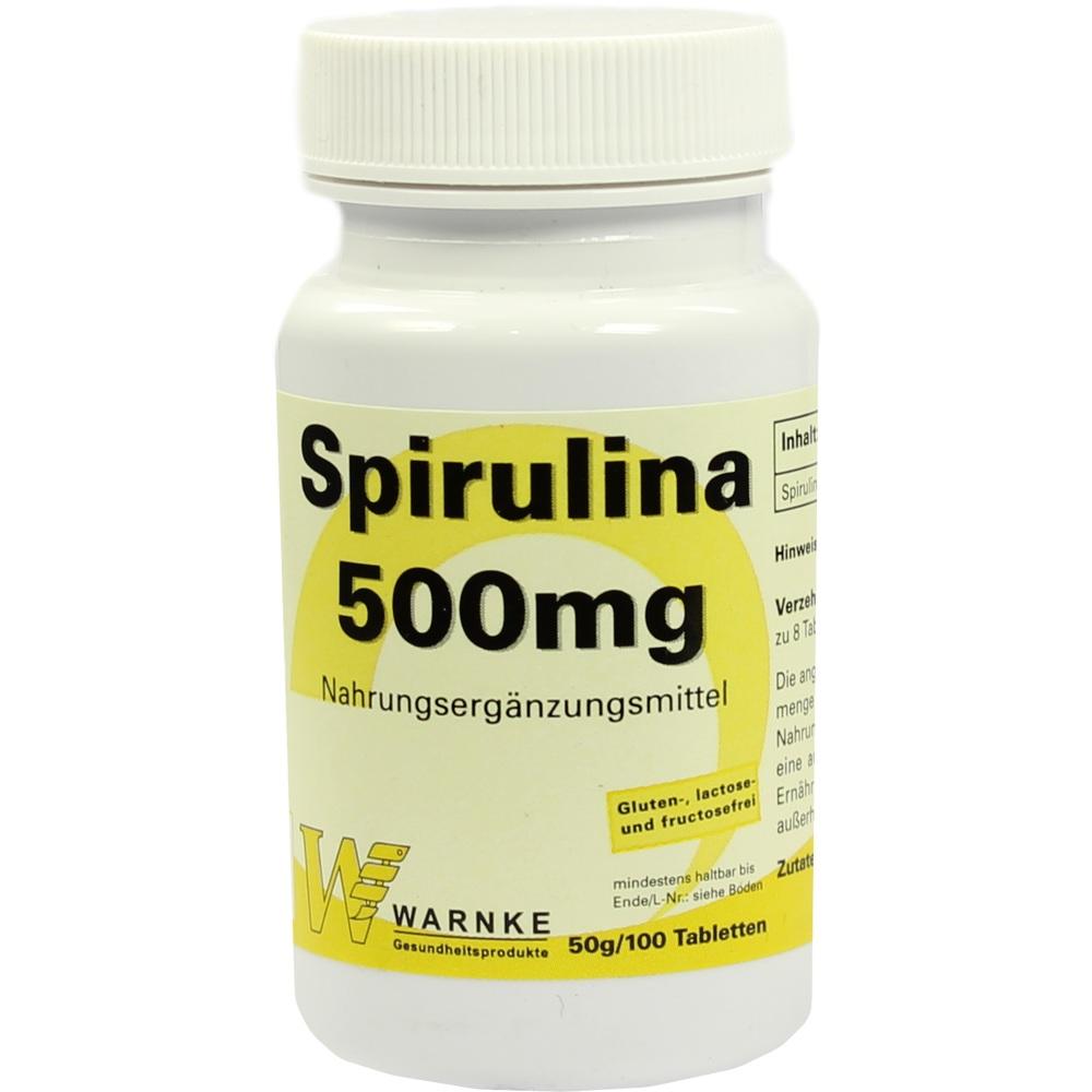 SPIRULINA 500 Tabletten 100 St Tabletten