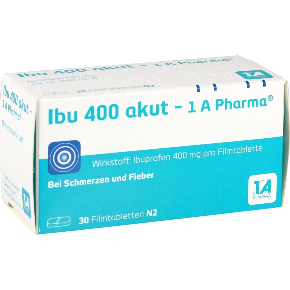 Ibu 400 akut - 1A Pharma 30 St Filmtabletten