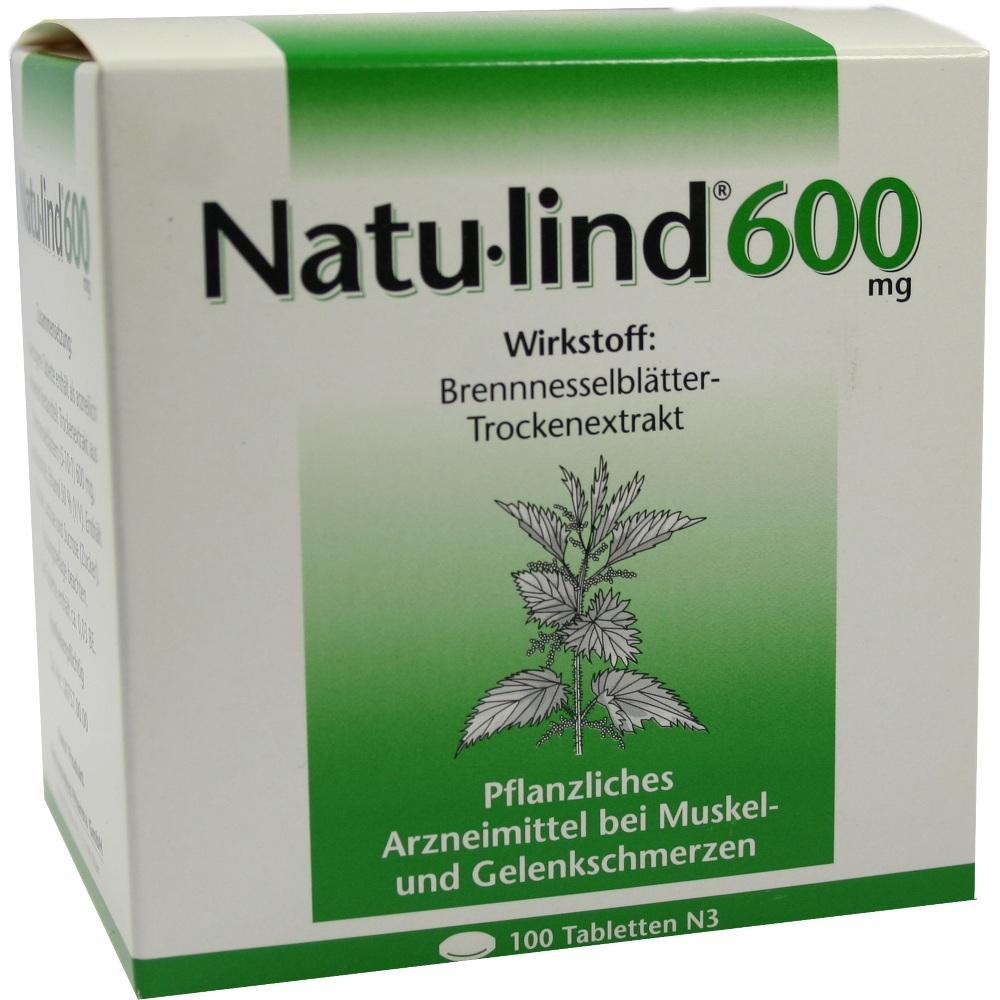 Natu lind 600mg 100 St Überzogene Tabletten
