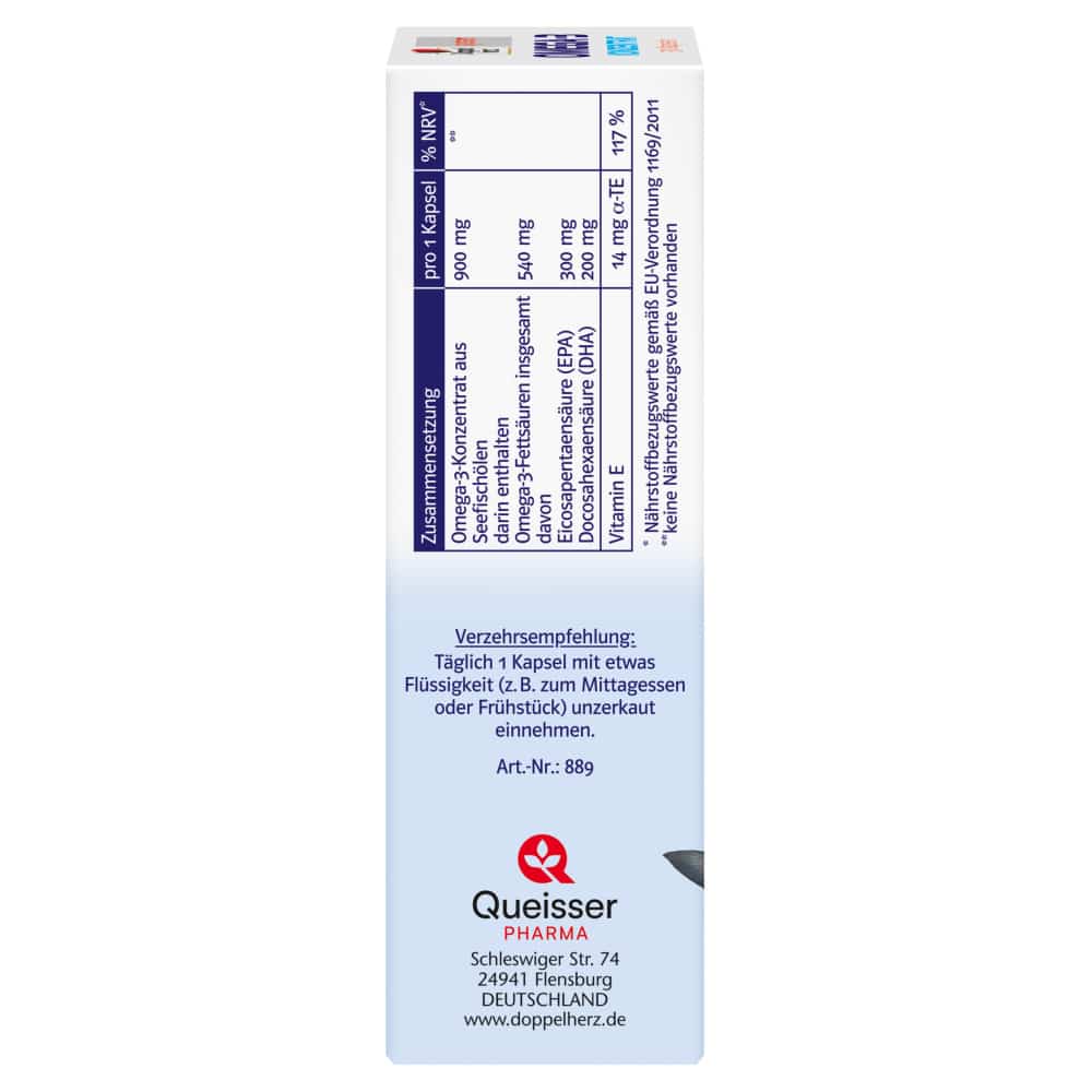 Doppelherz system OMEGA-3 KONZENTRAT 30 St Kapseln