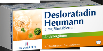 Desloratadin HEUMANN 5 mg Filmtabletten 20 St Filmtabletten