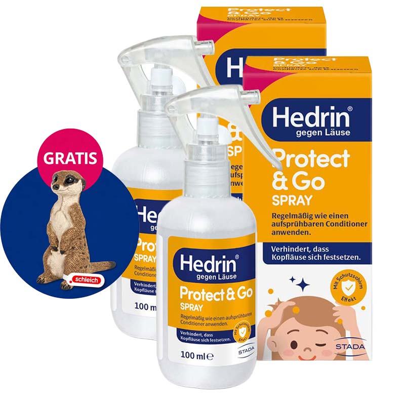 HEDRIN Protect & Go Spray Doppelpack 2X100 ml Spray