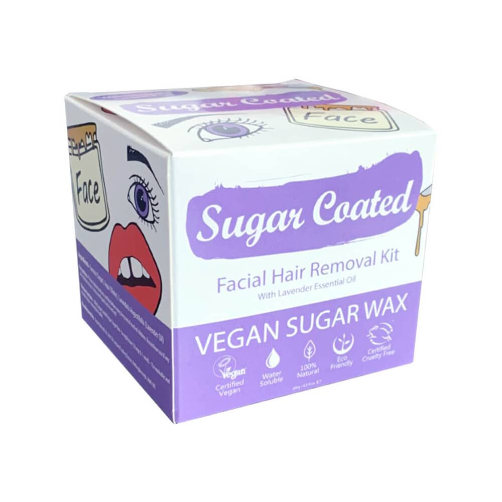 Sugar Coated Facial Hair Removal Kit 200 g Kombipackung