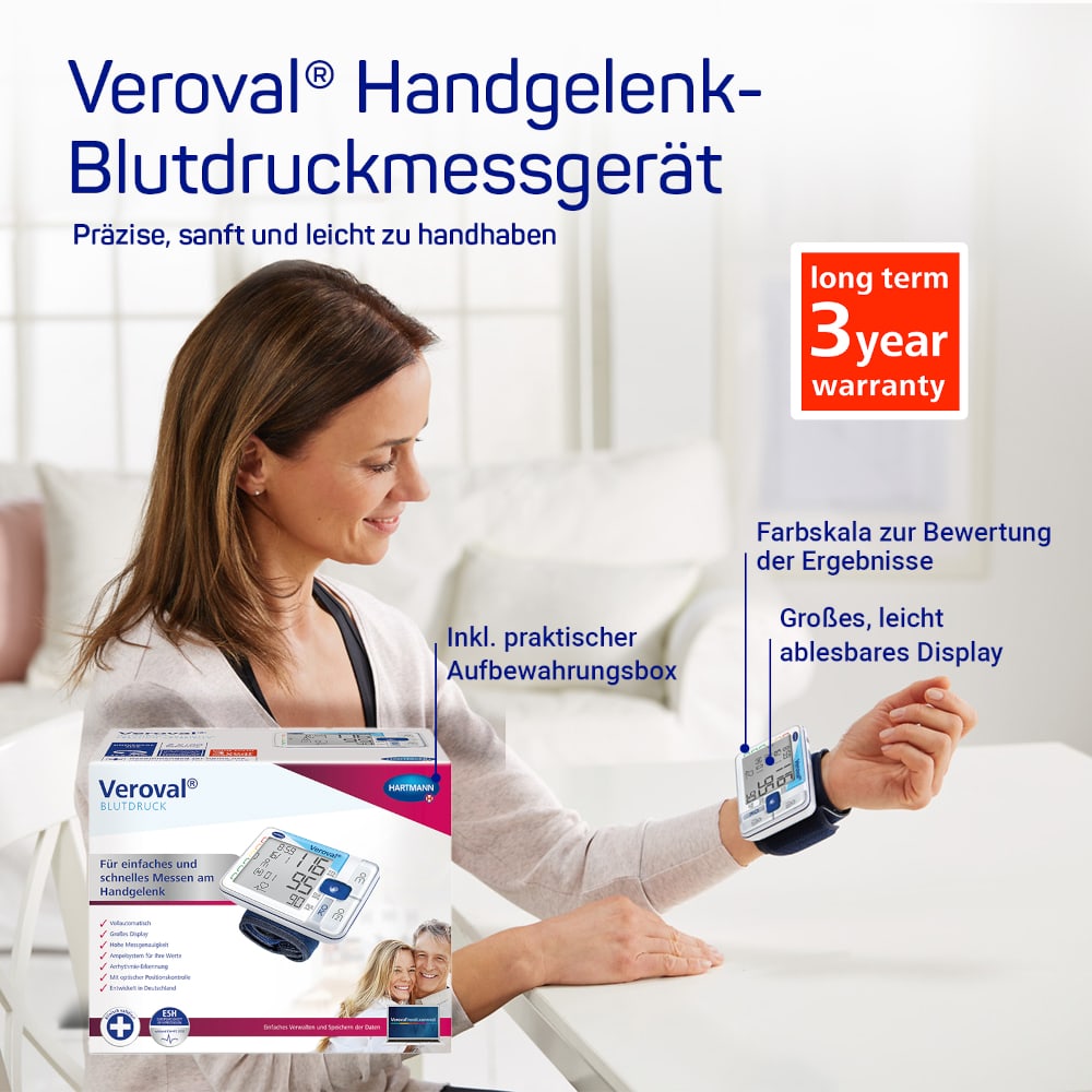 Veroval Handgelenk-Blutdruckmessgerät     1 St