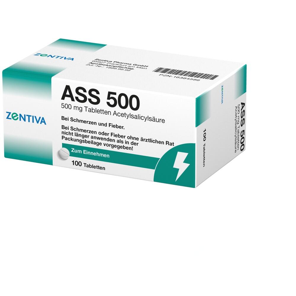 ASS 500 100 St Tabletten