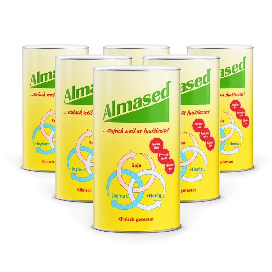Almased 6er-Set 6X500 g Pulver