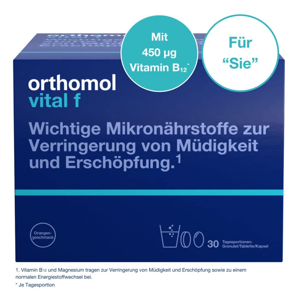 Orthomol vital f 30 Tagesportionen