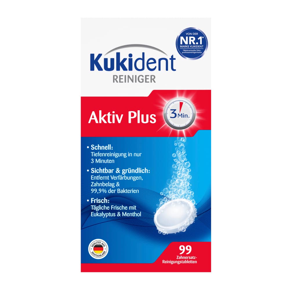 KUKIDENT Aktiv Plus Tabs 99 St Tabletten