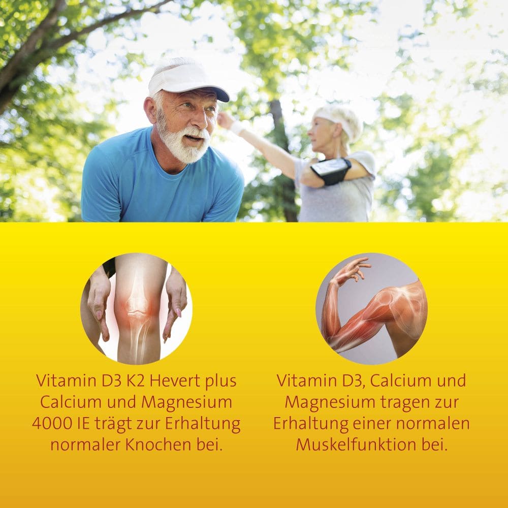 VITAMIN D3K2 HEVERT 4000IE 120 St Kapseln