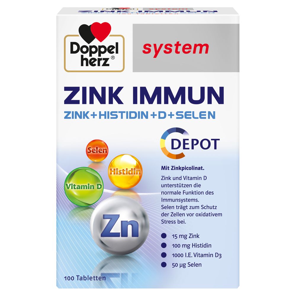 Doppelherz system ZINK IMMUN 100 St Tabletten