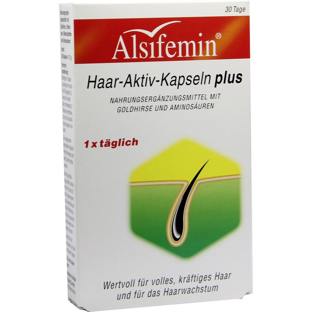 ALSIFEMIN Haar-Aktiv-Kapseln plus 30 St Kapseln