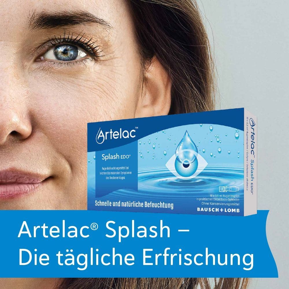 Artelac Splash EDO Augentropfen für trockene Augen 30X0.5 ml Augentropfen
