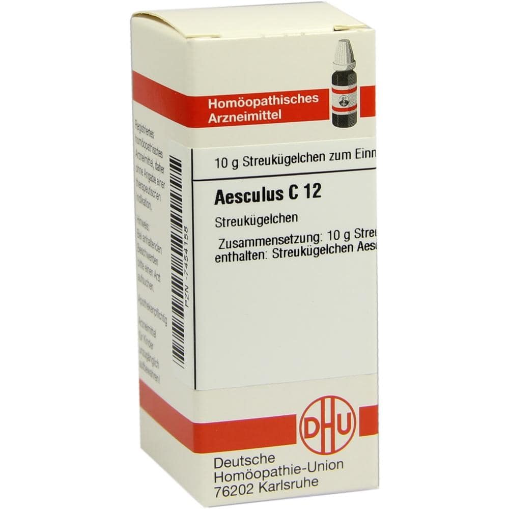 AESCULUS C 12 Globuli 10 g Globuli