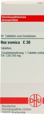 NUX VOMICA C 30  80 St Tabletten