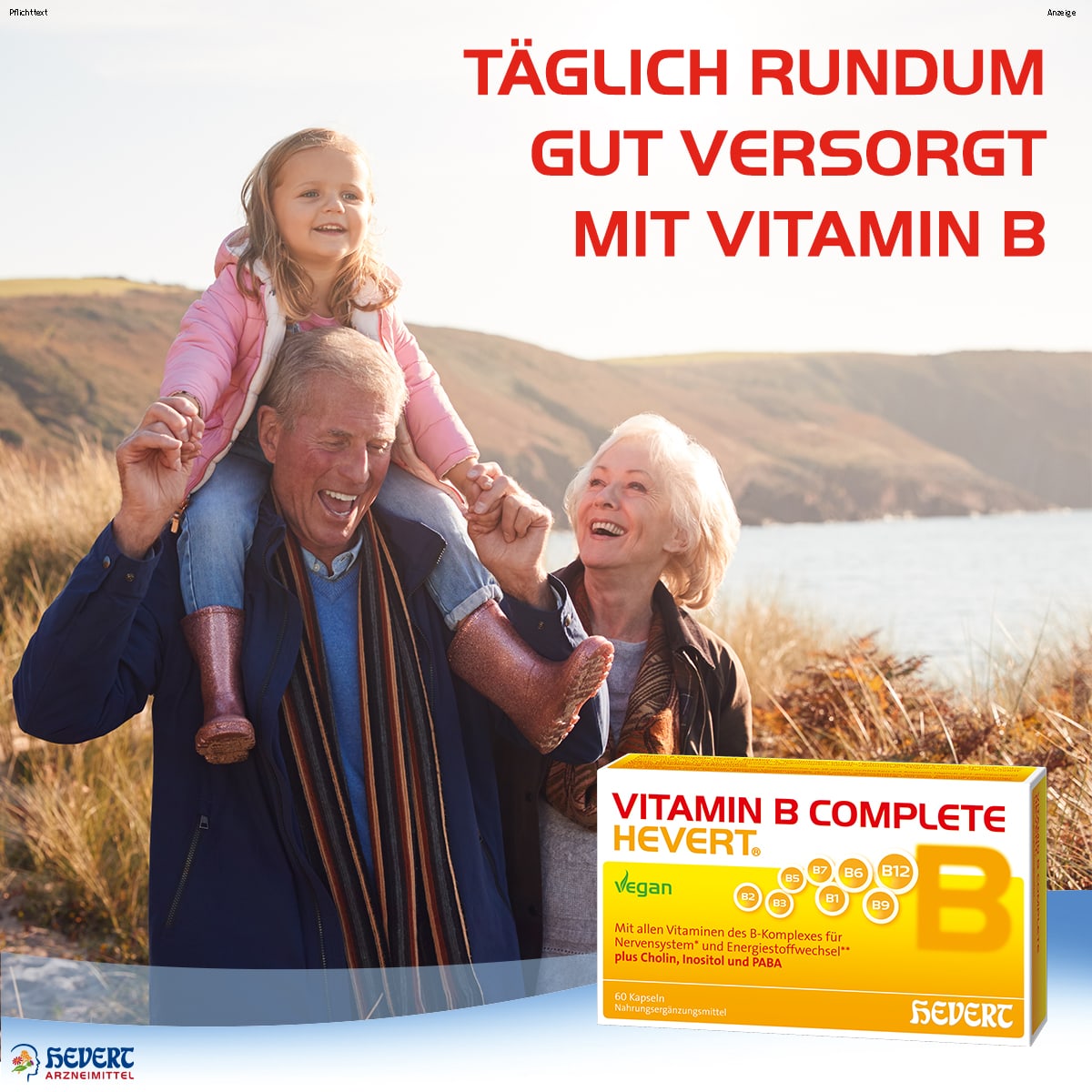 VITAMIN B COMPLETE HEVERT 120 St Kapseln