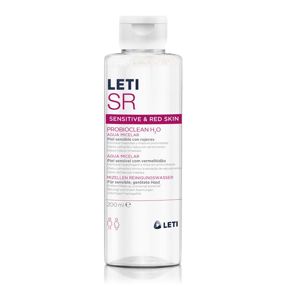 LETI SR ProbioClean H2O Mizellen Reinigungswasser  200 ml Flüssigkeit
