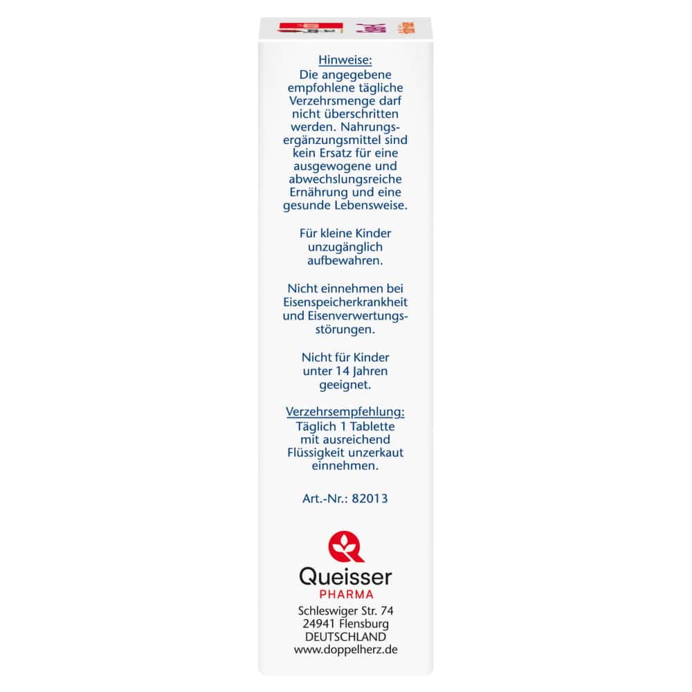 Doppelherz aktiv Eisen + C 120 St Tabletten