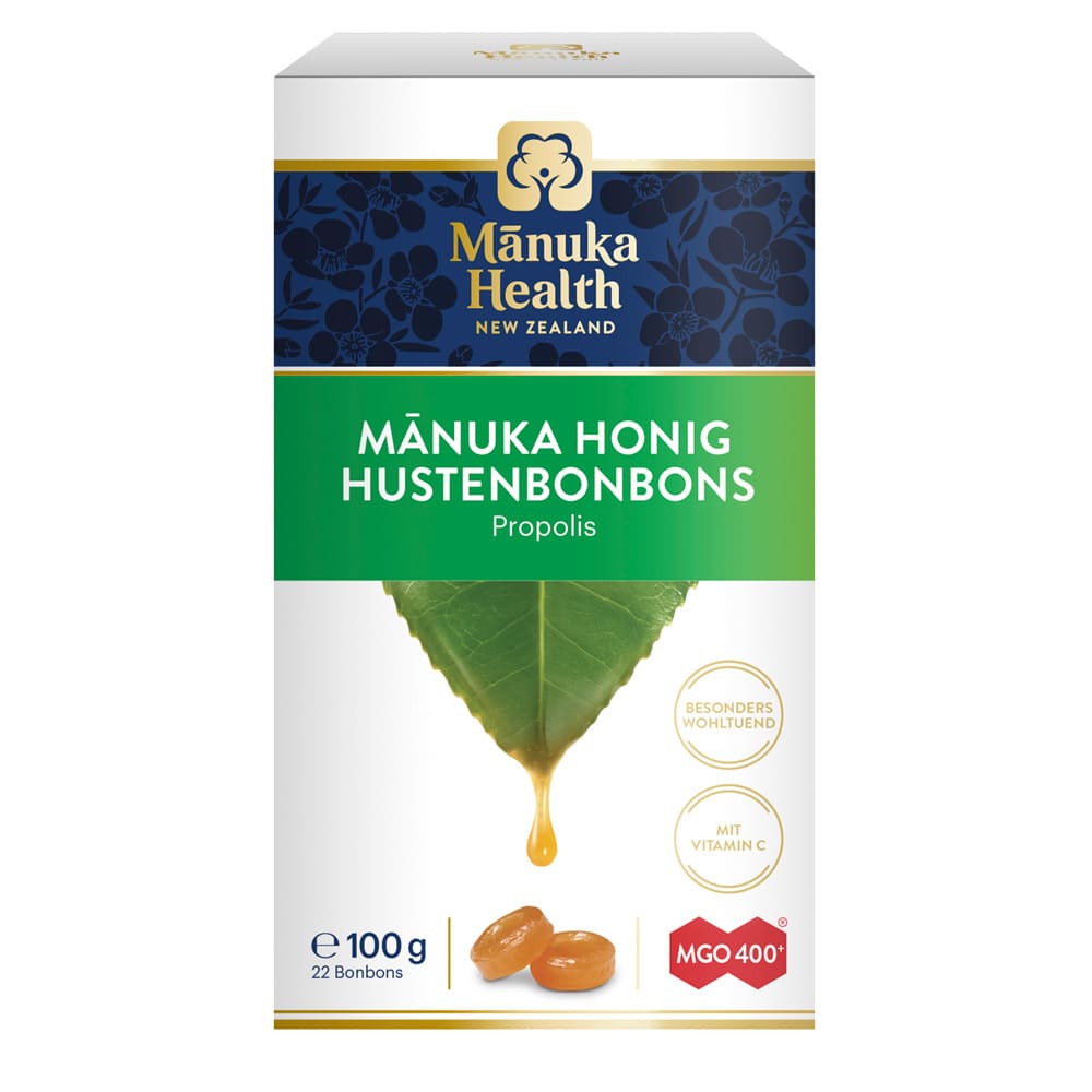 Manuka Health MANUKA HONIG HUSTENBONBONS Propolis MGO 400+ 100 g Bonbons