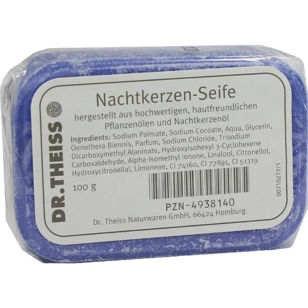 DR. THEISS Nachtkerzen reine Pflanzenölseife 100 g Seife
