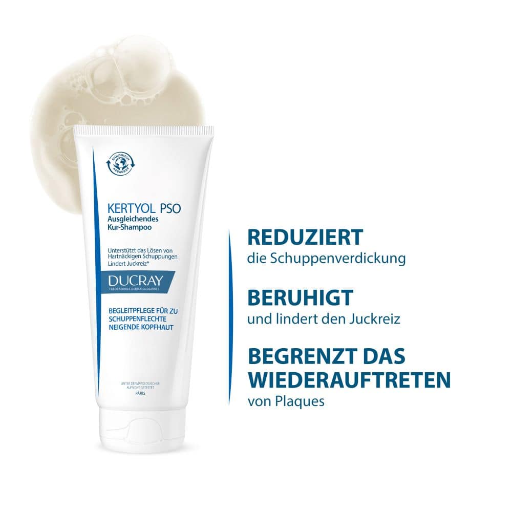 DUCRAY KERTYOL PSO Ausgleichendes Kur-Shampoo 200 ml Shampoo