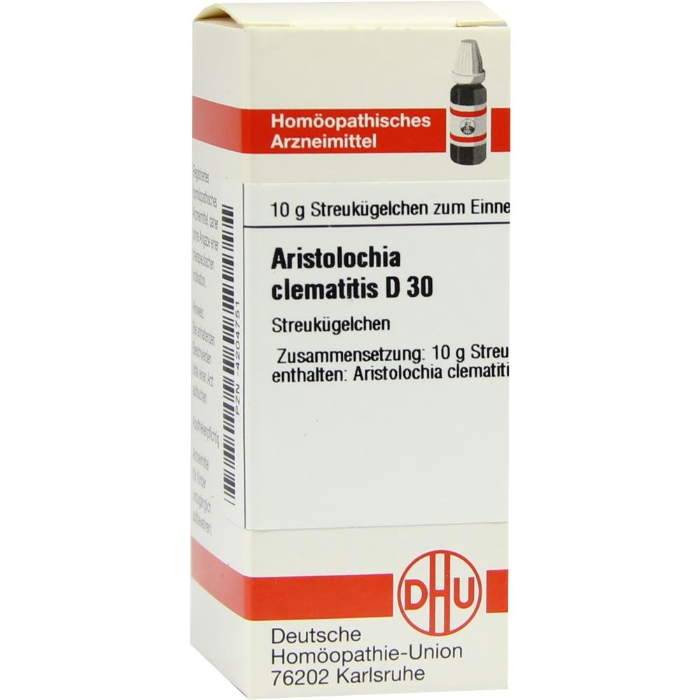 ARISTOLOCHIA CLEMATITIS D 30 Globuli 10 g Globuli