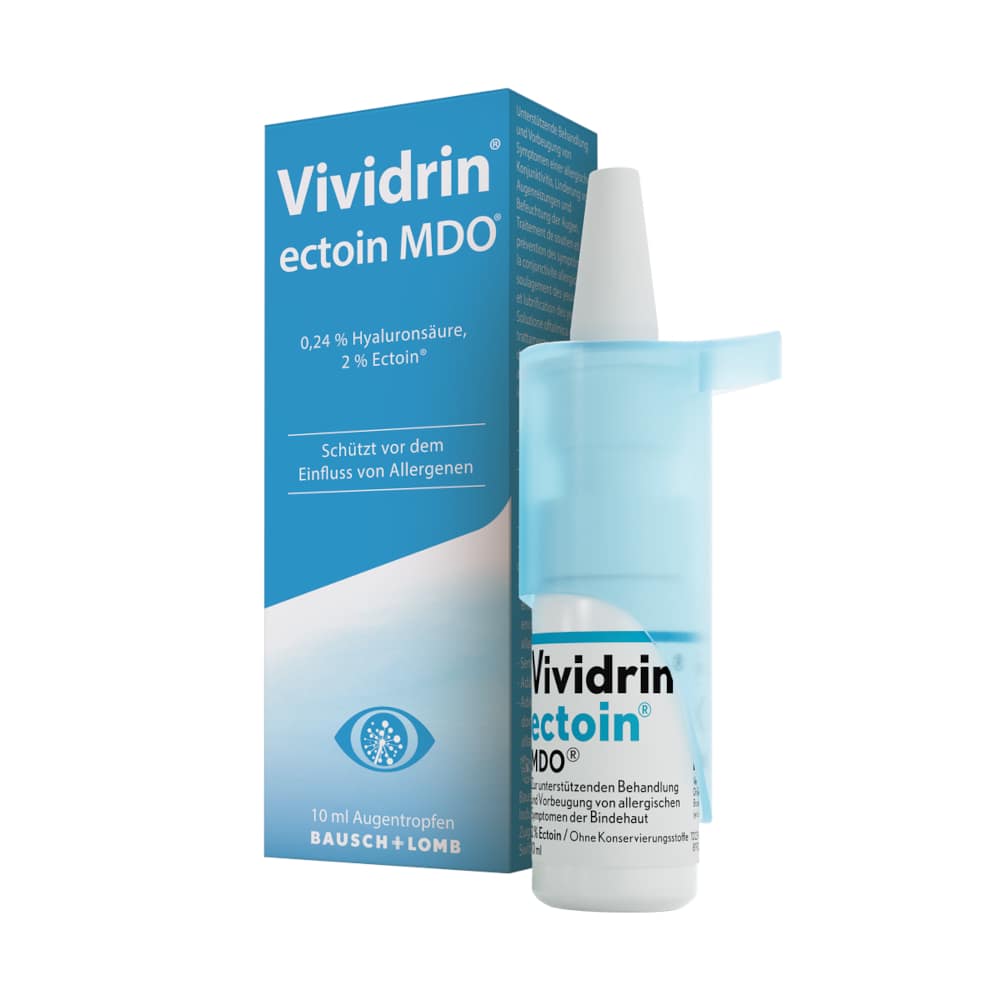 Vividrin ectoin MDO Augentropfen - allergisch gereizte Augen 1X10 ml Augentropfen