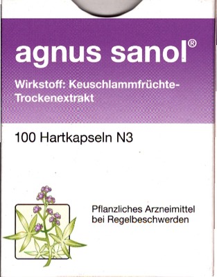 Agnus sanol 4mg 100 St Hartkapseln