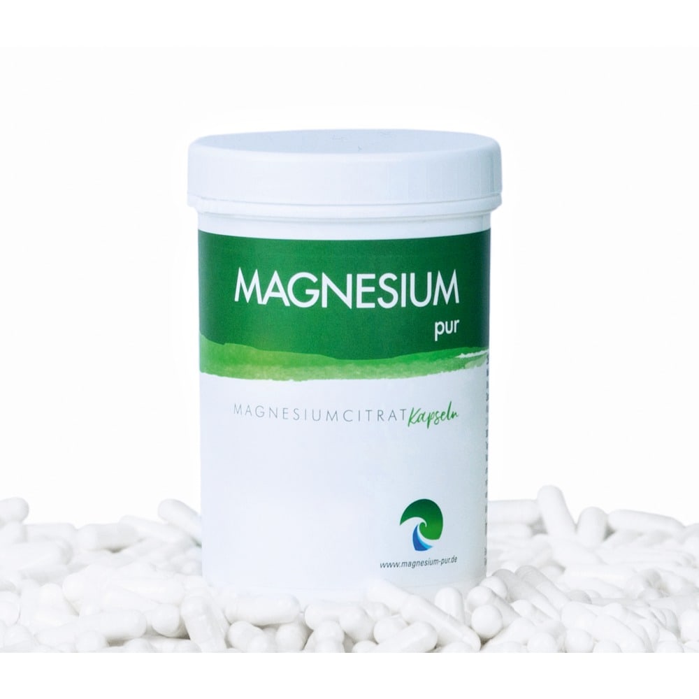 MAGNESIUM PUR Citrat Kapseln 250 St Kapseln