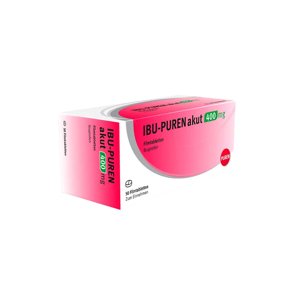 IBU-PUREN akut 400mg 50 St Filmtabletten