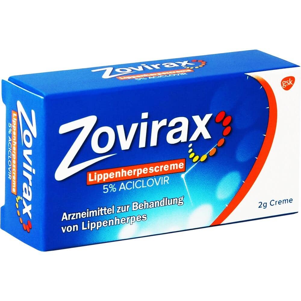 Zovirax Lippenherpescreme 2 g Creme
