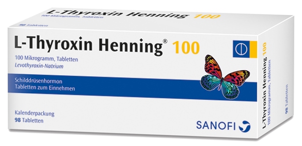 L-Thyroxin Henning 100 98 St Tabletten in Kalenderpackung